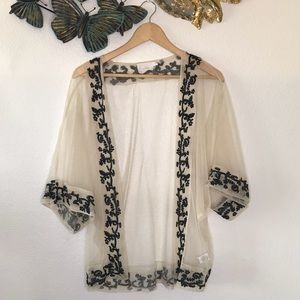 Sheer kimono 🌸🌸🌸